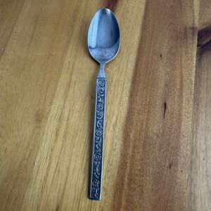 Korea National Stainless‎ Steel Castellano Floral Spoon Replacement Dining